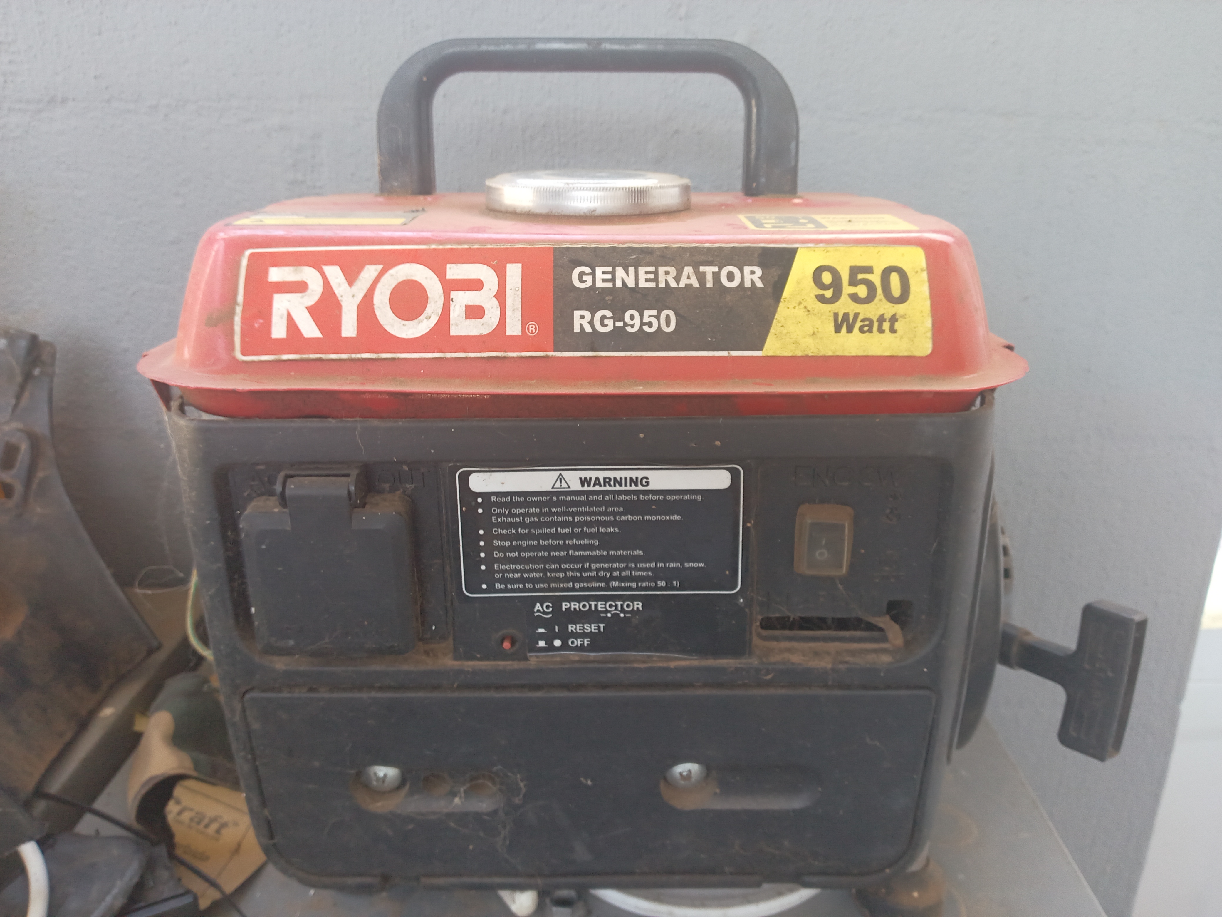 Ryobi kragopwekker